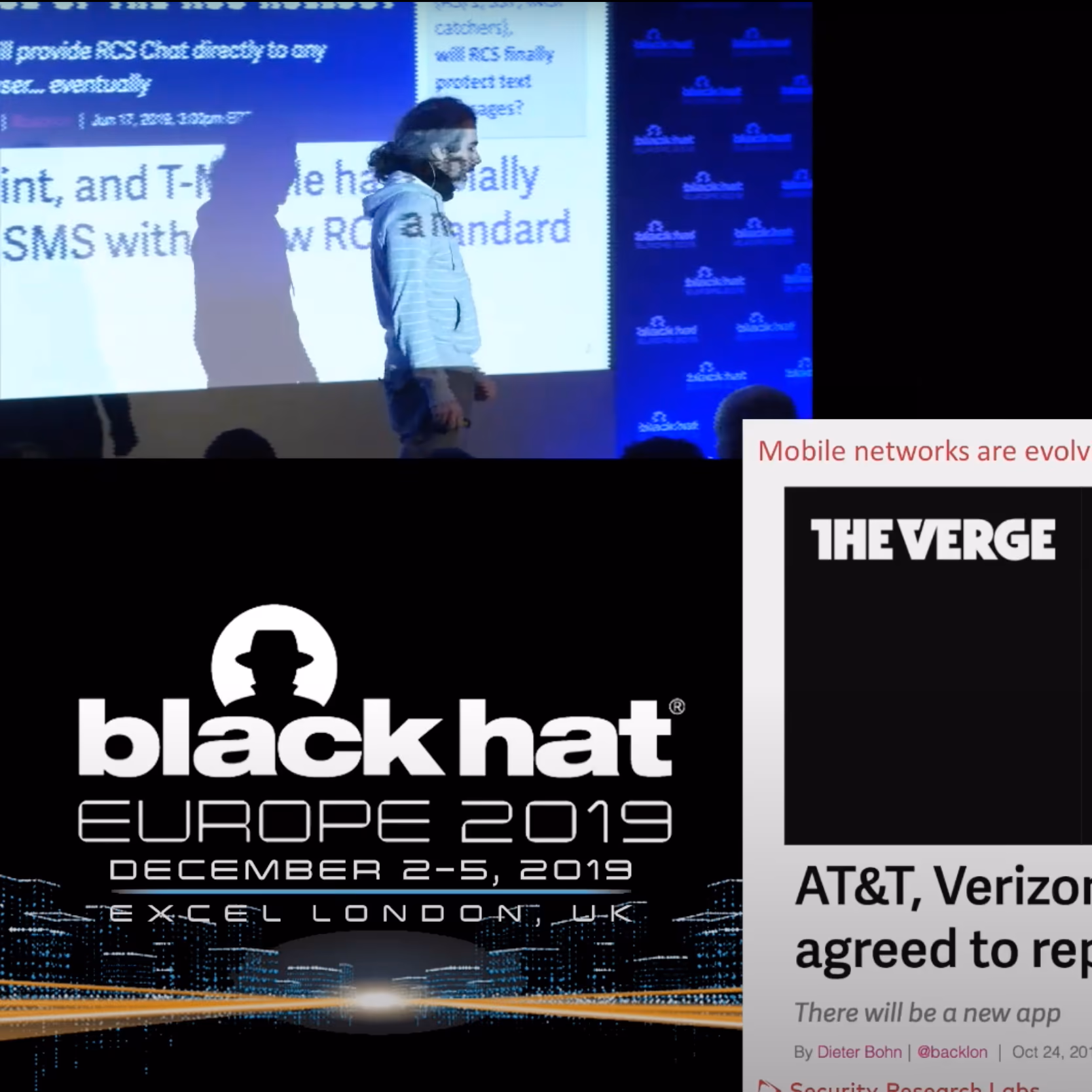 Luca Melette at BlackHat 2019