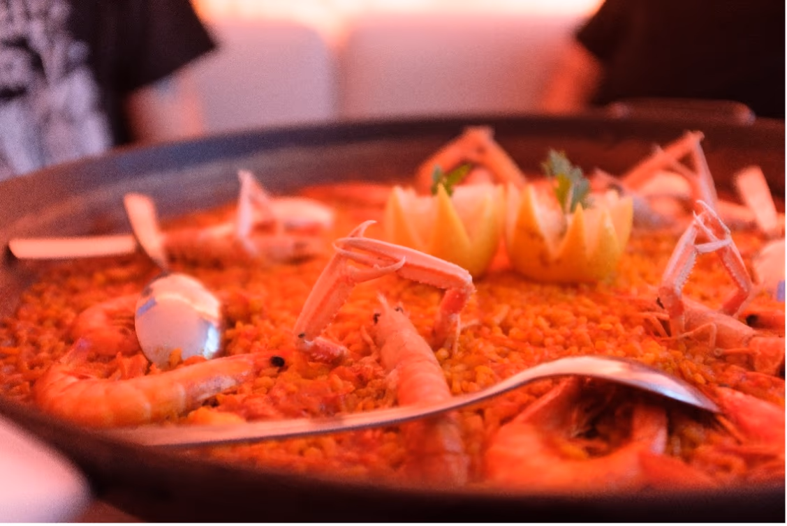 Valencia offered plenty of opportunities for tasty traditional Spanish food